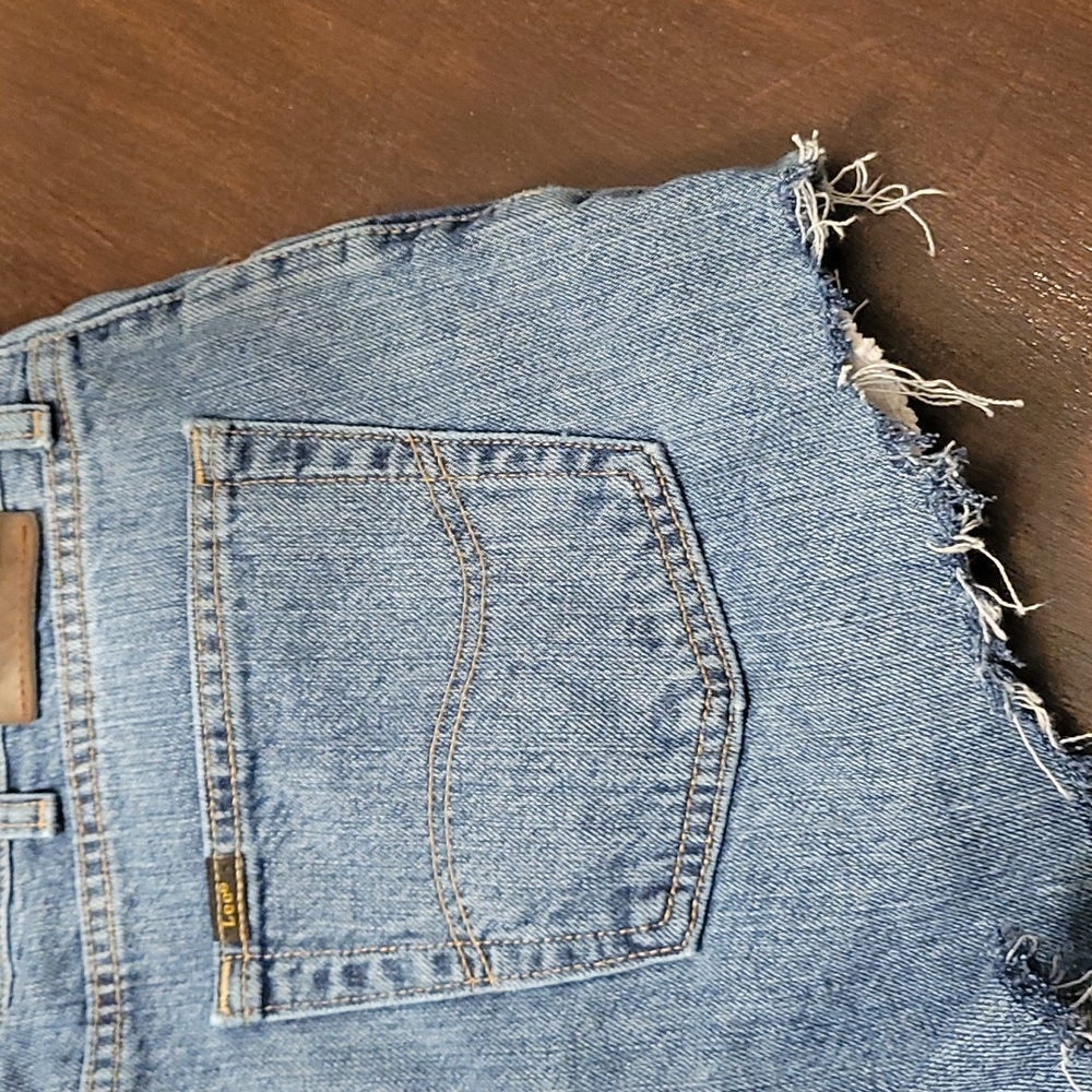 Vintage Lee Jean Cutoff Shorts Y2K - Picture 12 of 14